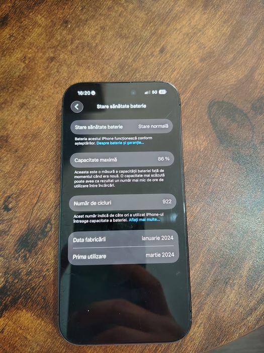 Vand iphone 15 pro 256
