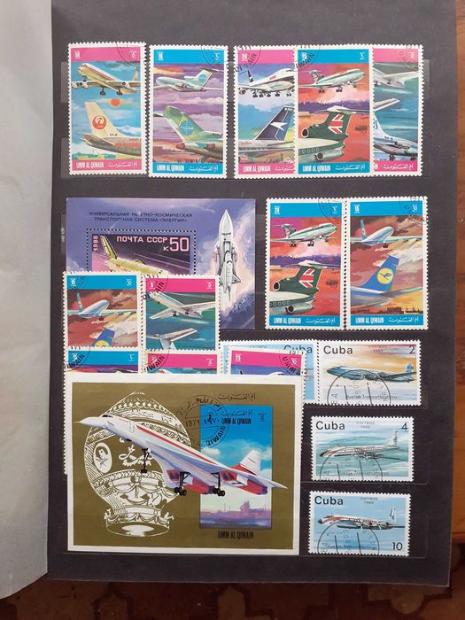 Почтовые марки времён СССР