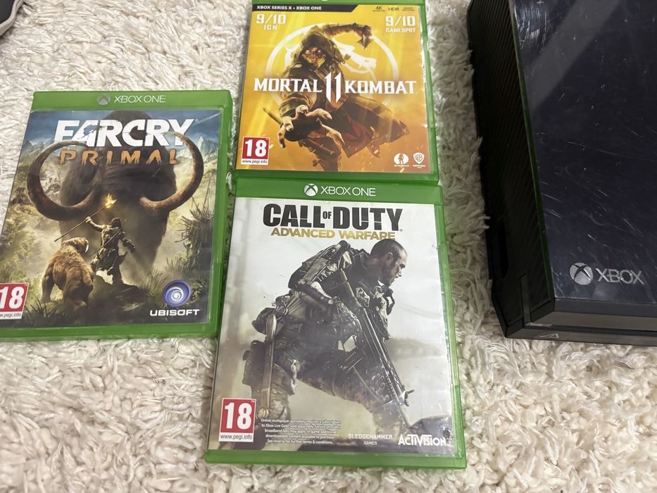 Xbox one+ manete si jocuri