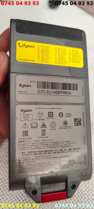acumulator baterie defecta dyson SV17 ptr dyson V11