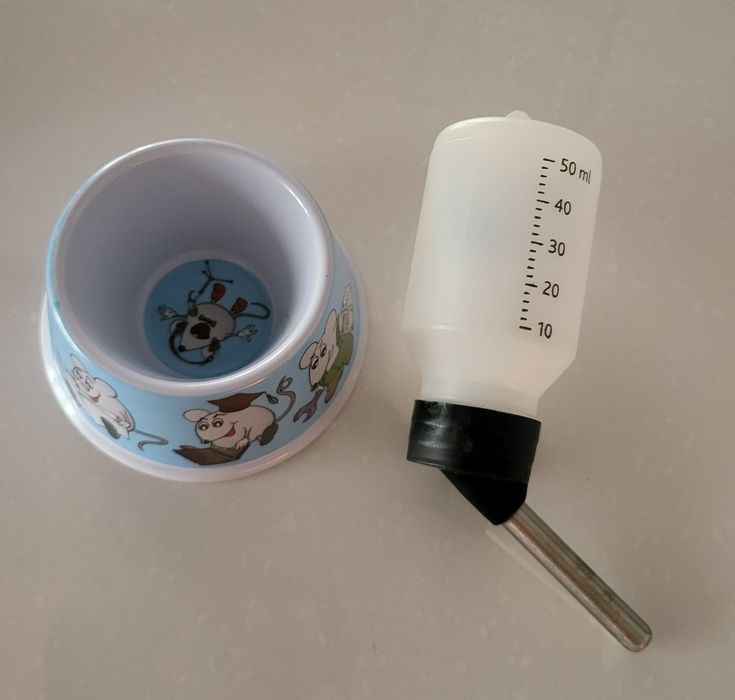 Поилка и чашка для грызунов