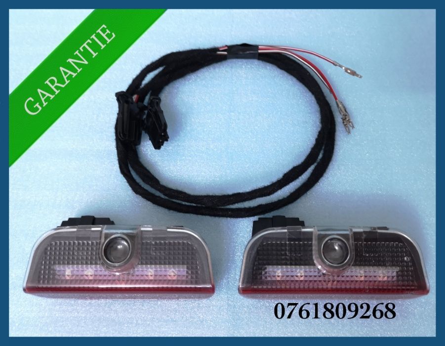 Lampi / lumini led avertizare usi VW Tiguan Touran Touareg SEAT SKODA