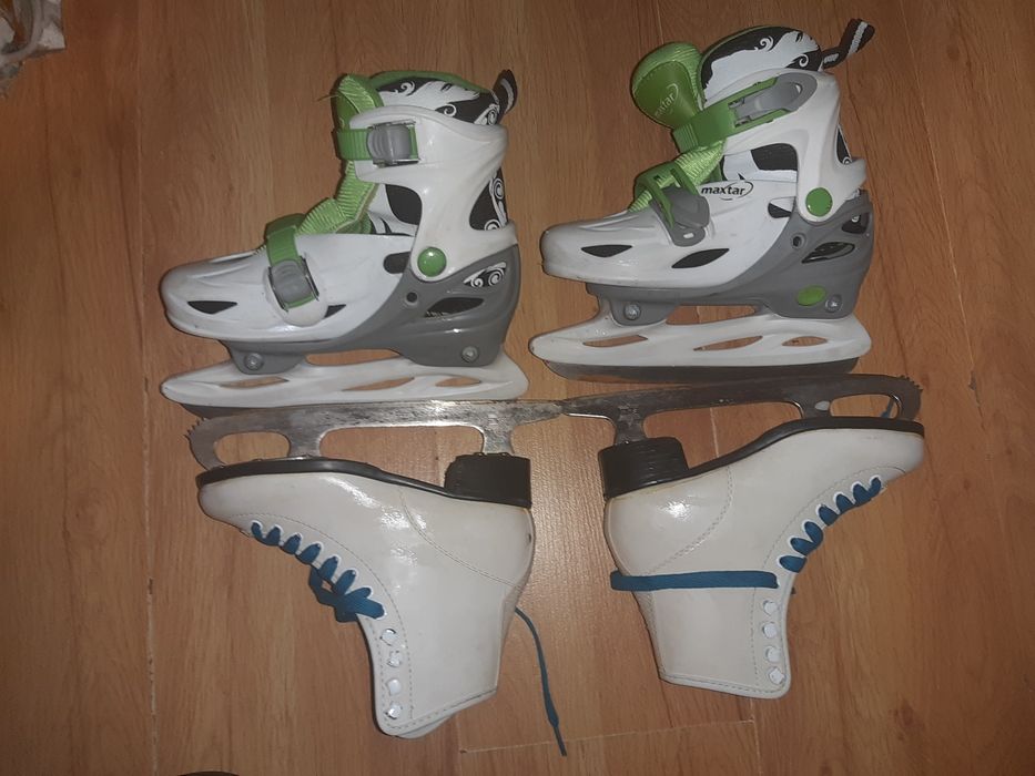 Vând 2 perechi de patine pentru copii