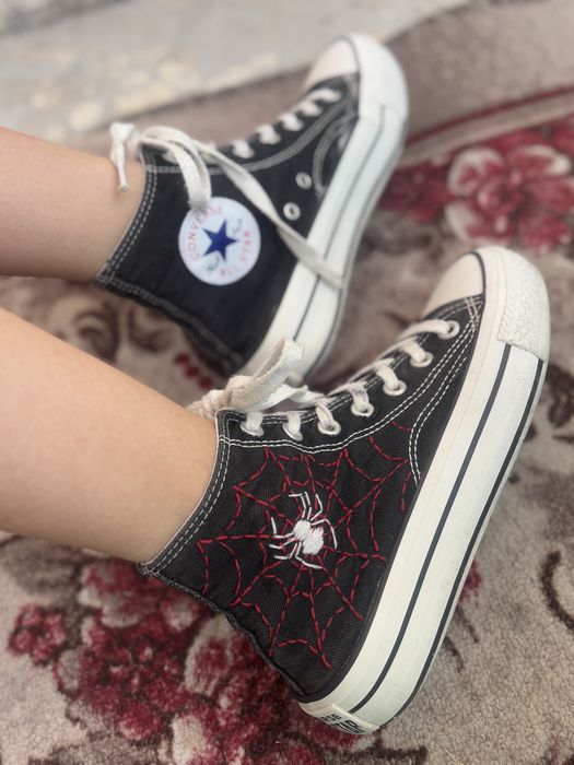 КЕДЫ CONVERSE (ручная вышивка)