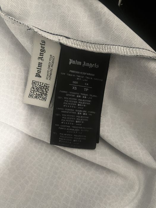 bluza palm angels croco track jacket