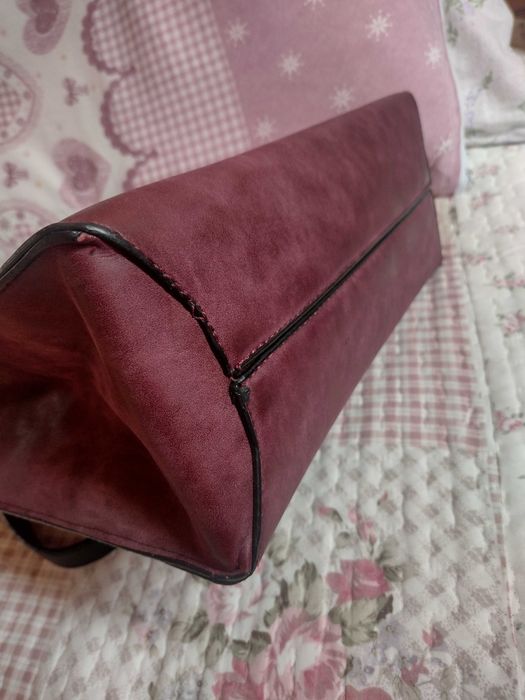 Дамска чанта вишнева