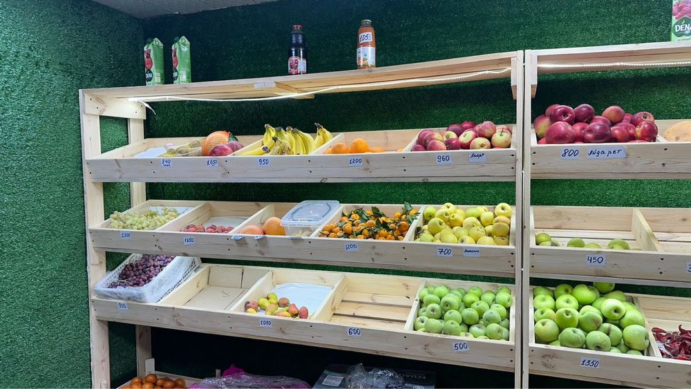 Стеллаж овощной б/у