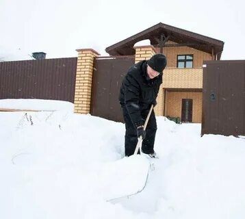 Уборка снега без вывоза