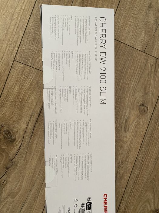 Kit Tastatura si Mouse Cherry DW 9100 Slim Wireless + Bluetooth