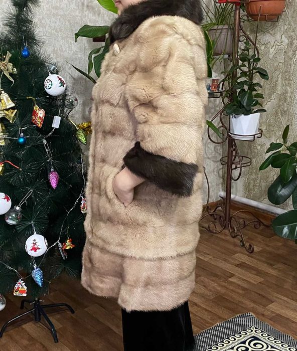 шуба норковая б/у