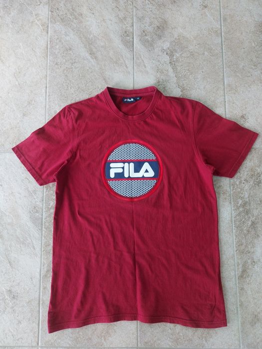Tricou Fila visiniu, marimea M barbati