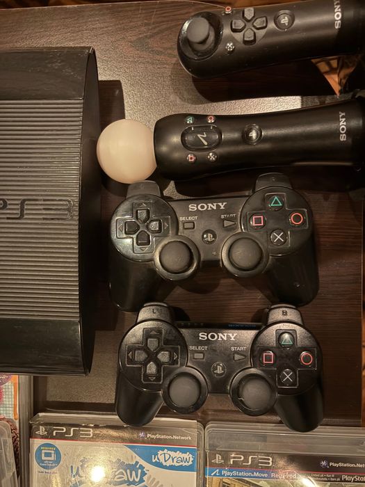 PS3 Slim + аксесоари