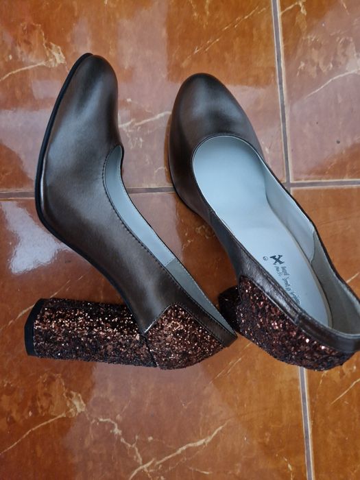 Pantofi piele naturală