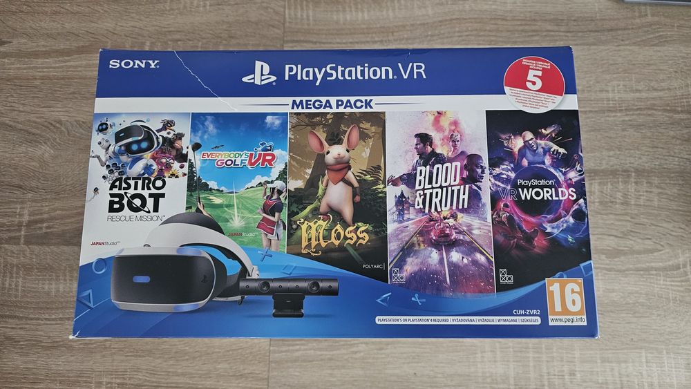 Playstation VR + Aim VR controller + 2 Move Motion