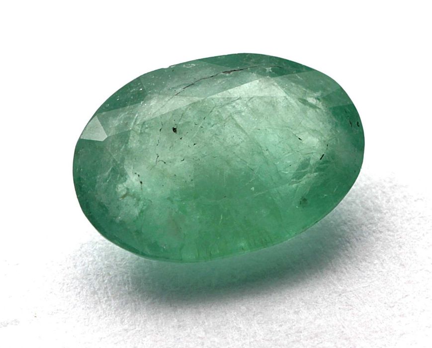 Зелен Сертифициран Изумруд (Смарагд) - 0,80 карата