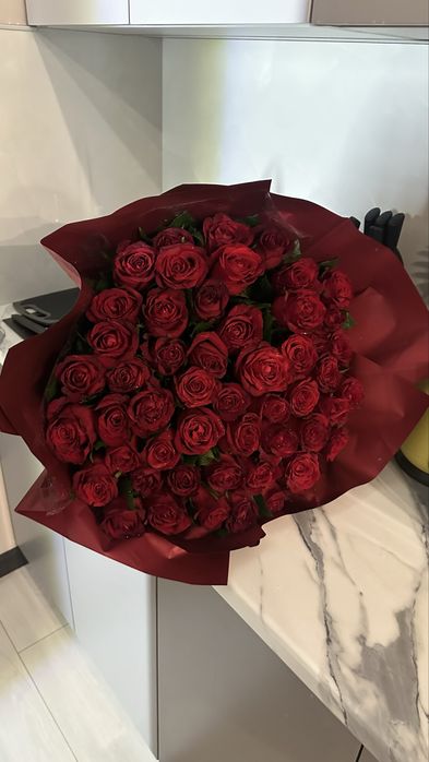Голландская роза 51 шт