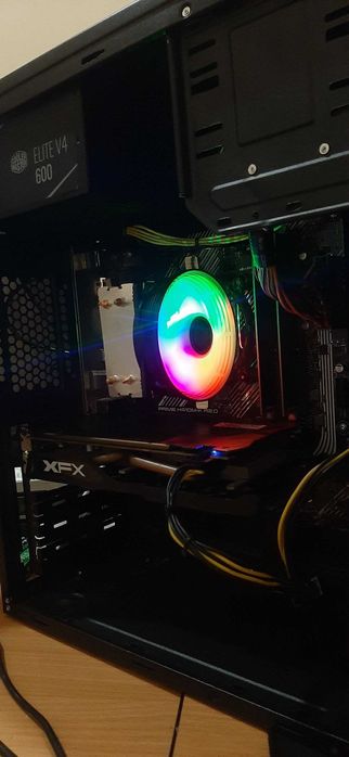 i5-10400f + RX470 4gb + 8gb OZU + 256gb NVME Budget Moshniy Gaming PC!