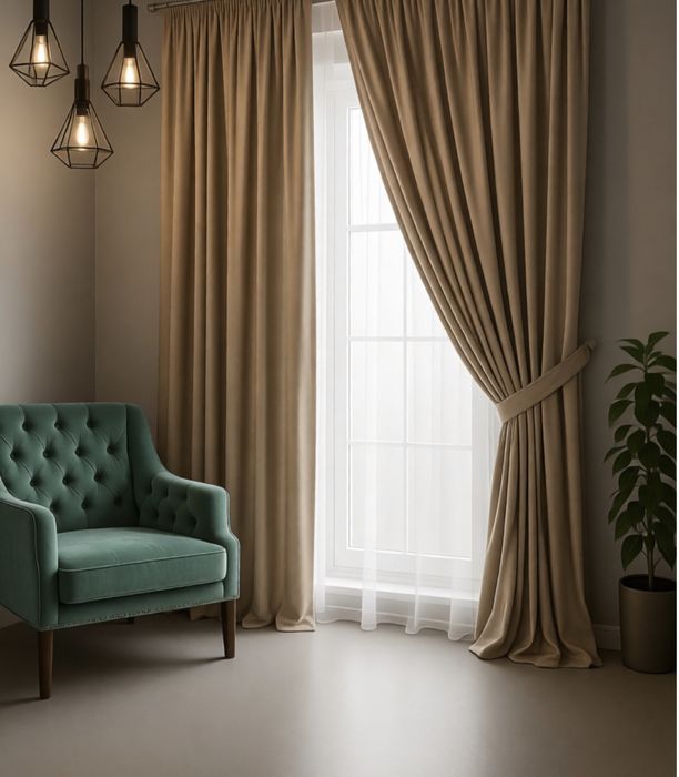 Срочно продаю шторы велюр