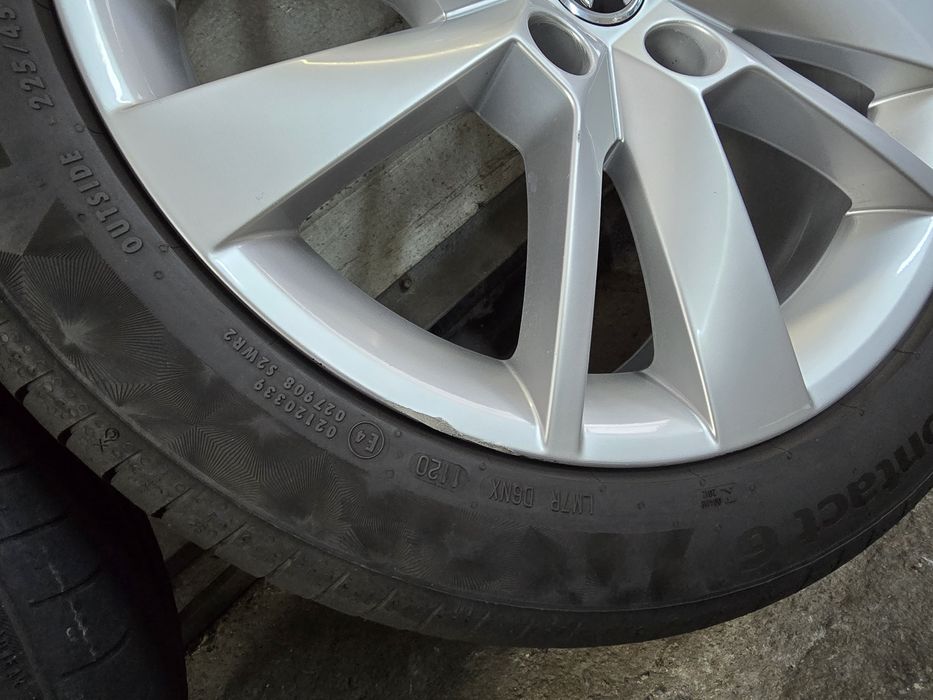 Set Jante Originale Skoda Octavia 17" 225/45 R17, 5x112, VW Seat Audi