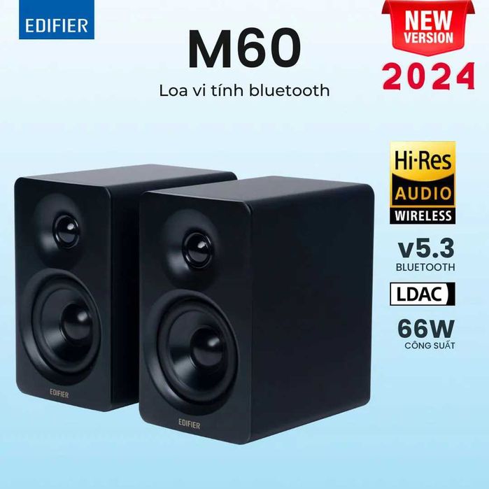 продам новый Edifier M60/Bluetooth V5.3/USB-C/AUX/LDAC/ 66 ватт