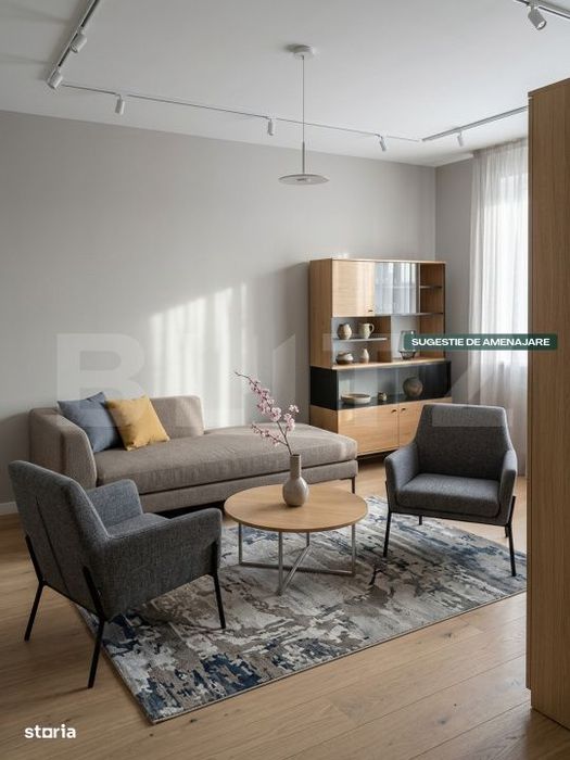 Apartament 2 camere, 50 mp, zona Zarnesti — fotografia 3