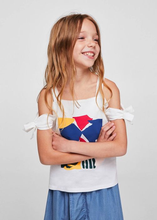 2 нови тениски Mango размер 5-6 години