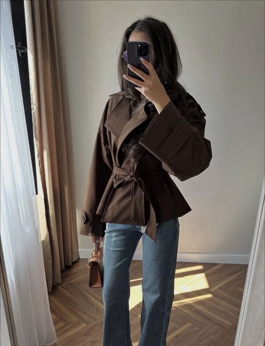 Укороченный тренч