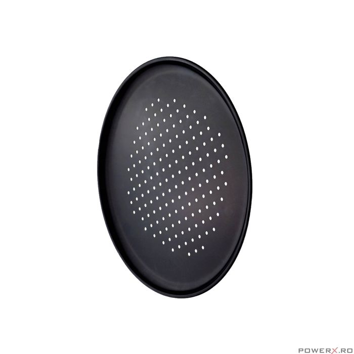 Tava pentru pizza cu strat de marmura, baza din otel, set 4 elemente,