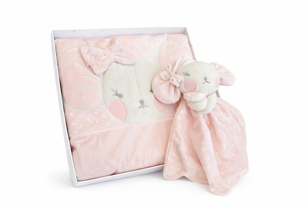 Păturică cu jucărie pentru bebeluși