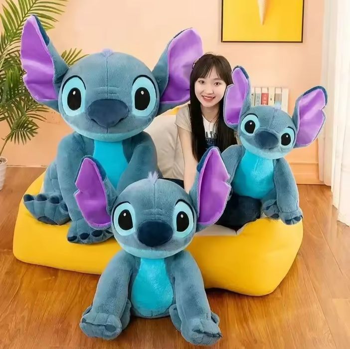 Голям плюшен Стич 30-120см Голяма плюшена играчка Стич Stitch