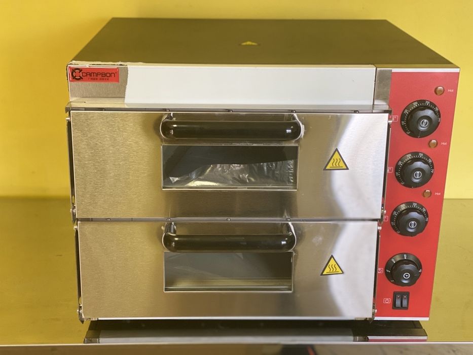 Печь для пиццы двухуровневая