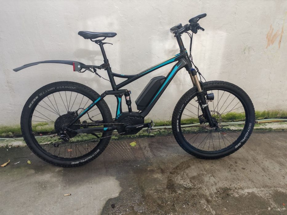 Bicicleta electrica full suspensi