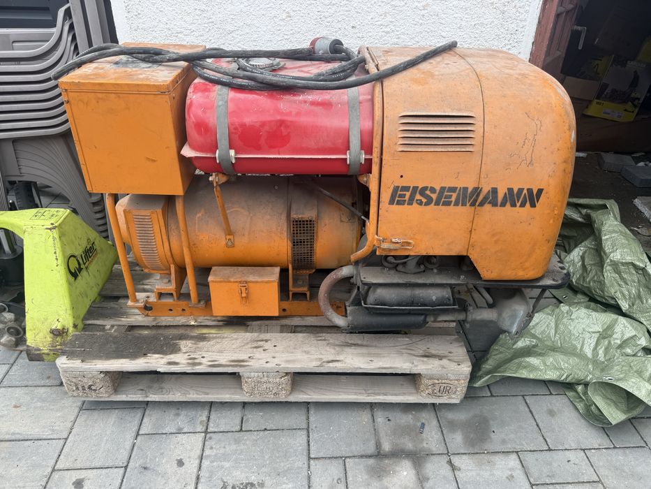 Generator Curent EISEMANN Trifazic 380v/Motor Benzina Volkswagen 1.200cm3