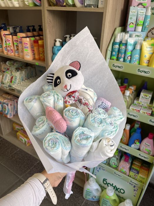 Букет от памперси