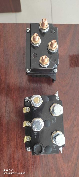 Solenoid,releu, bobina dublu sens troliu model nou la 12 V
