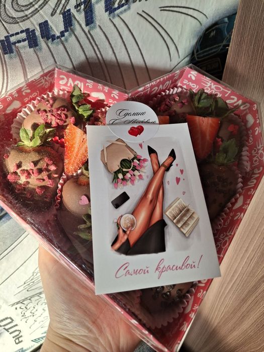 Клубника в шоколаде