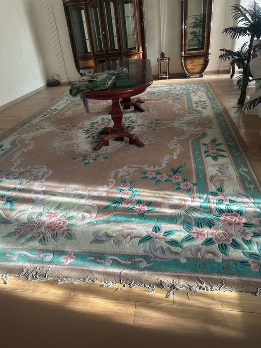 Ковер шерстяной толстый