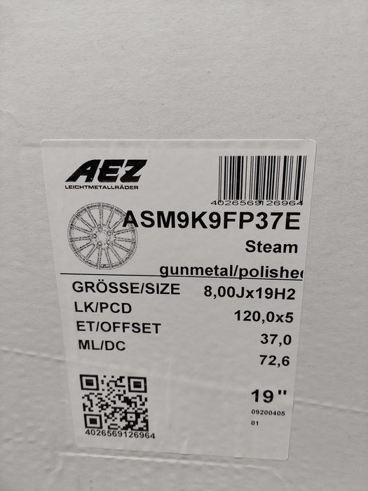 Jante Aliaj 5x120 19'' - NOI - BMW Seria 3 4 5 6 7 X1 X3 - 2 Latimi !