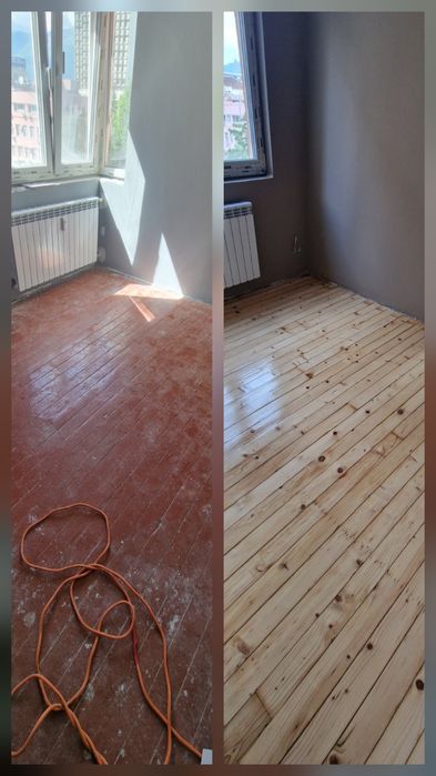 Циклене на паркет и дюшеме гр. Казанлък