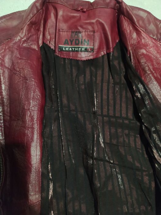 Кожаная куртка женская. 2 вида.