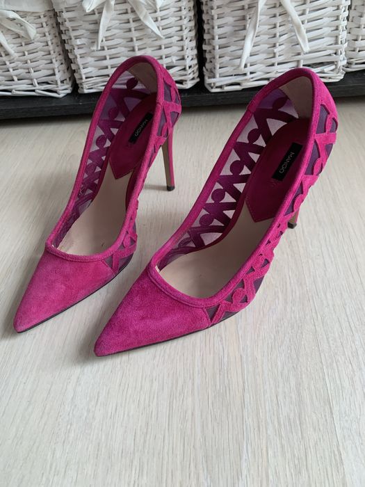 Pantofi de piele Mango