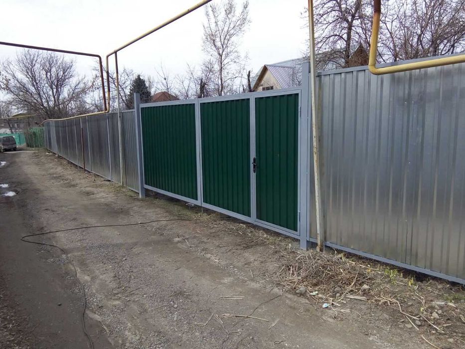 Заборы из профлиста качественно с гарантией
