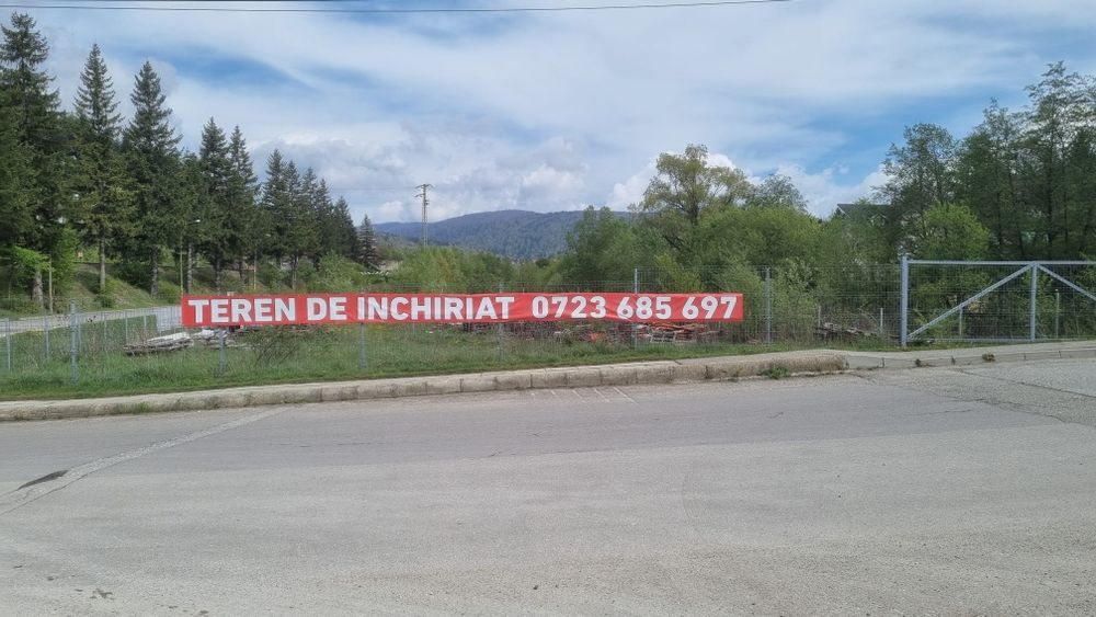 Teren de vanzare/ inchiriat Busteni