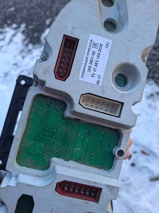 Щиток и Процессор на Газель