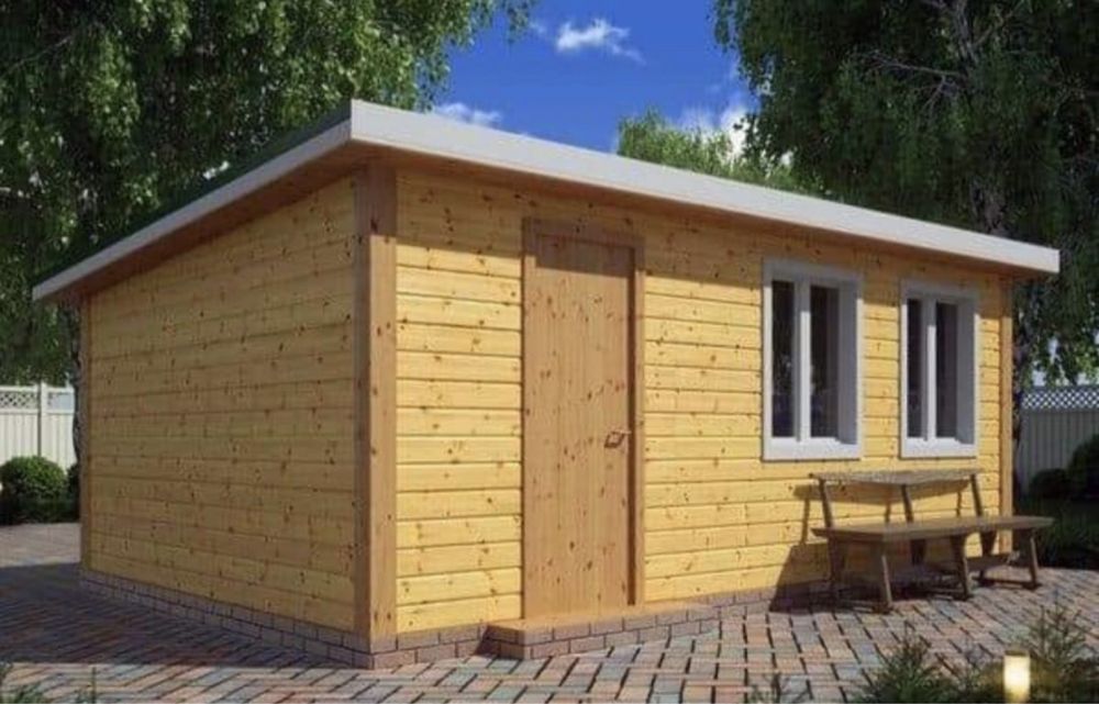 Cabane din lemn si case din panouri sandwich