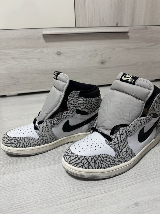 Air jordan 1 High White Cement