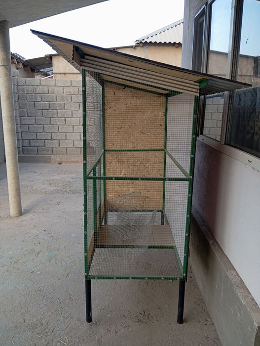 Вальер для птиц.