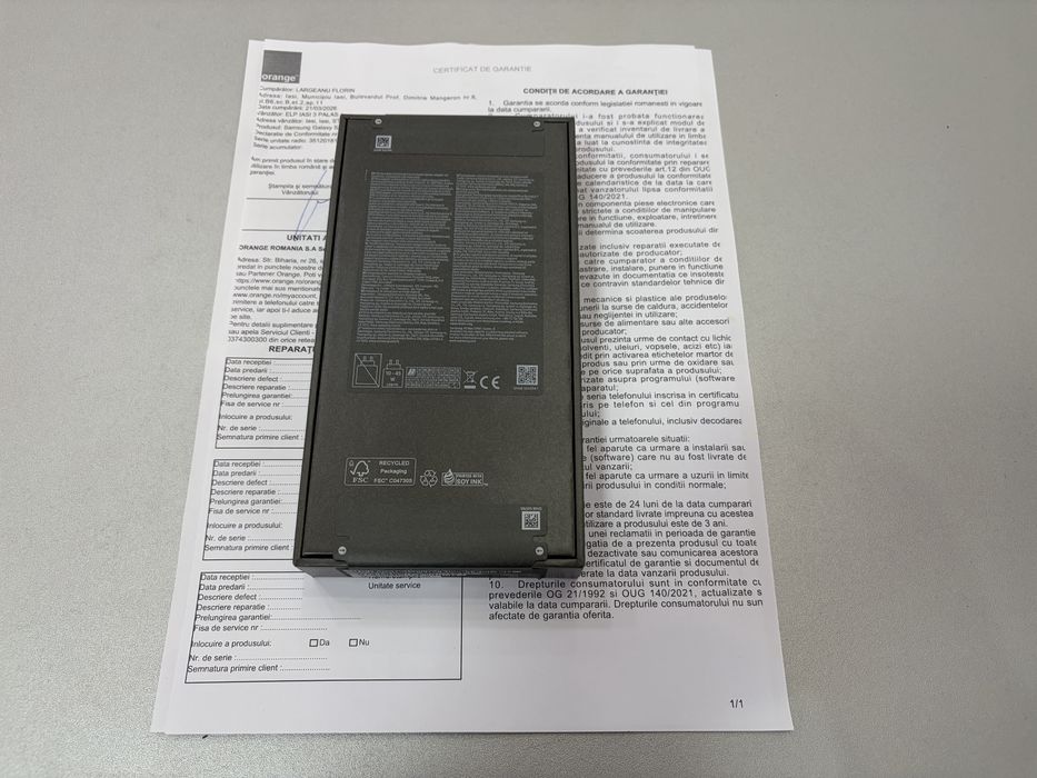 Samsung Galaxy S25 Ultra, 512 GB, 12 GB RAM, Titanium WhiteSilver, nou