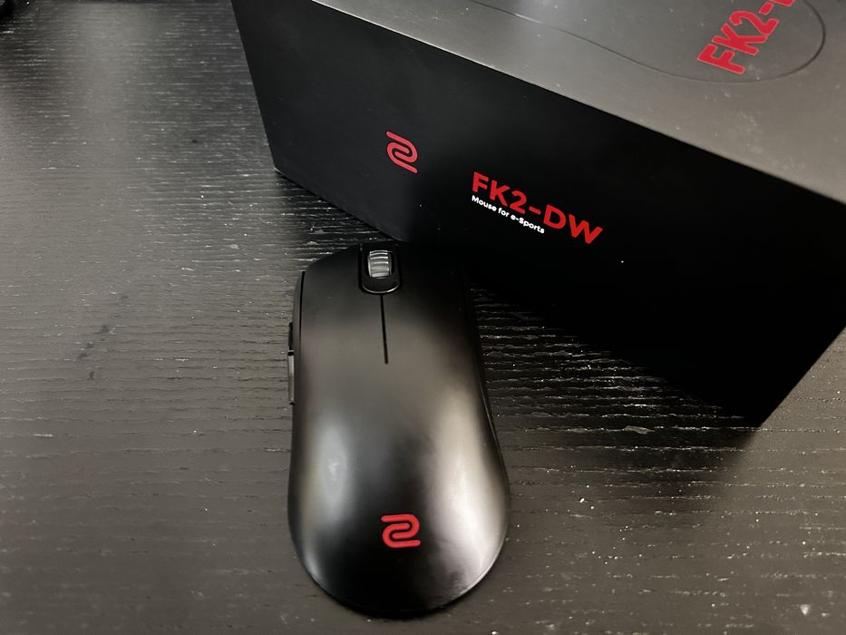 Zowie fk2-dw безжична мишка с подарък zowie ec2