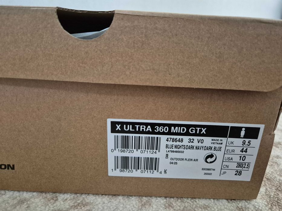 Маратонки/туристически обувки Salomon x ultra 360 mid GTX